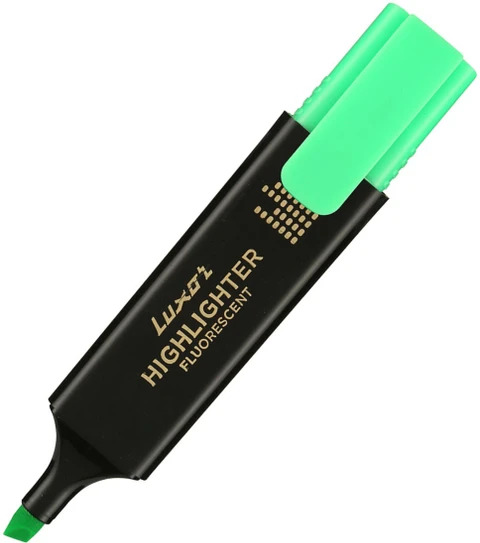 Luxor Highlighter Pen Green -